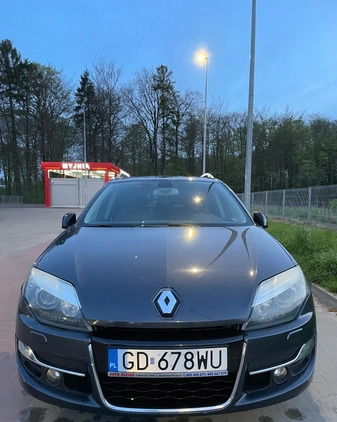 Renault Laguna cena 26900 przebieg: 198079, rok produkcji 2011 z Gdańsk małe 232